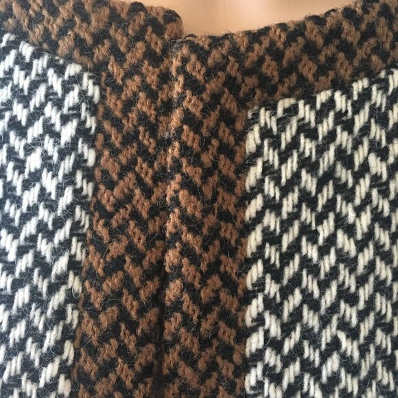 Women's sz M B.H.WRAGGE vintage wool blazer jacket - Picture 3 of 12